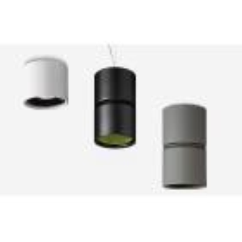 BILUX PLAFONIERA LED 26W 230V IP20 NERO OPACO