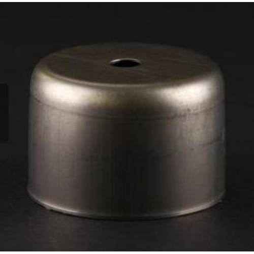 ROSONE METALLO BRONX COLORE ACCIAIO DIAMETRO 65MM