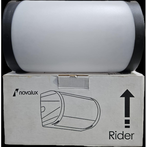LAMPADA RIDER: E27 MAX. 75W T.LUCE NERA NOVALUX – NOVALUX SRL A5537NE