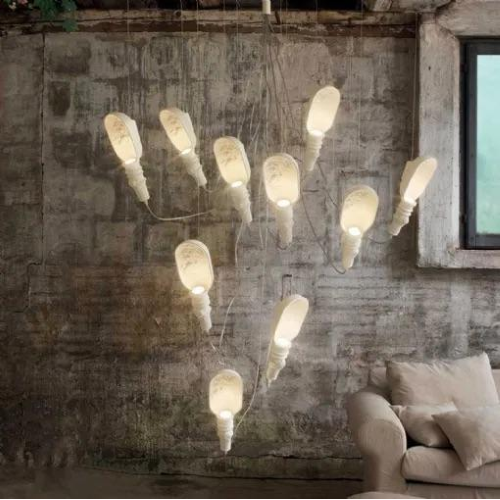 KARMAN LAMPADA WORK IN PROGRESS SE1251BINT A SOSPENSIONE SINGOLA BIANCA (PRODOTTO ESPOSIZIONE)