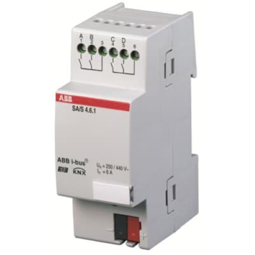 ABB SA/S4.6.1 TERMINALE DI USCITA 4 CANALI, 6A