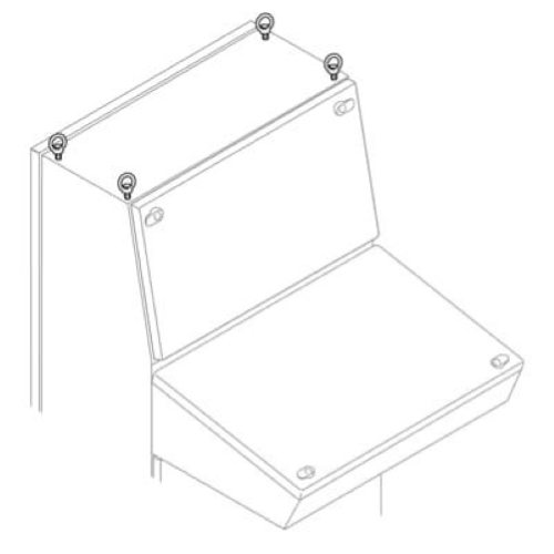 ABB AM2-TA9601 - N.4 GOLFARI PER IL SOLLEVAMENTO M12 PER STRUTTURE P>300MM