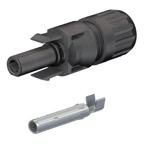 CONNETTORE MC4 FEMMINA KBT4/6I-UR (+) PER CAVI Ø EST.3-6MM