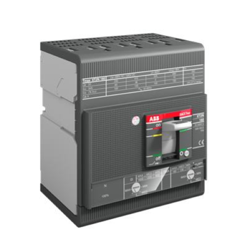 ABB XT2N 160 TMA 100-1000 4P F F -  INTERRUTTORE TMAX XT2N 160 FISSO TETRAPOLARE CON TERMINALI ANTERIORI E SGANCIATORI TERMOMAGNETICI TMA R 100 I3=500...1000 A