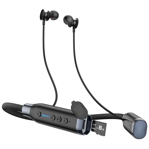 HOCO - CUFFIE AURICOLARI BLUETOOTH SPORT AD ARCHETTO ES62 - NERO