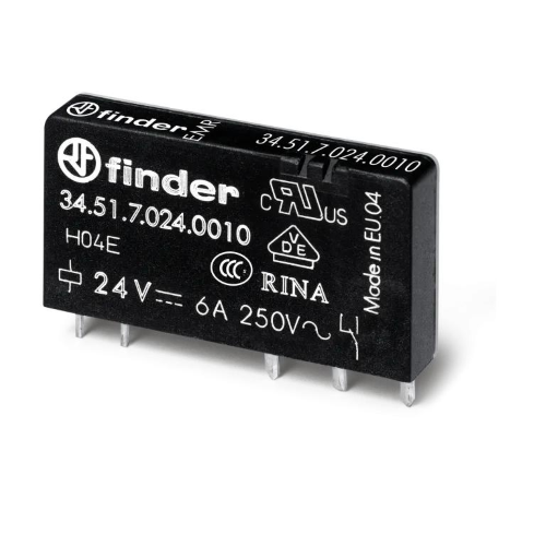 MINI RELÈ PER C.S. EMR 1 CONTATTO 6A FINDER