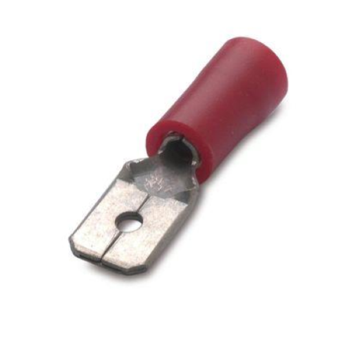 TERMINALE PIATTO  ROSSO 1,5 - CONF. 100PZ