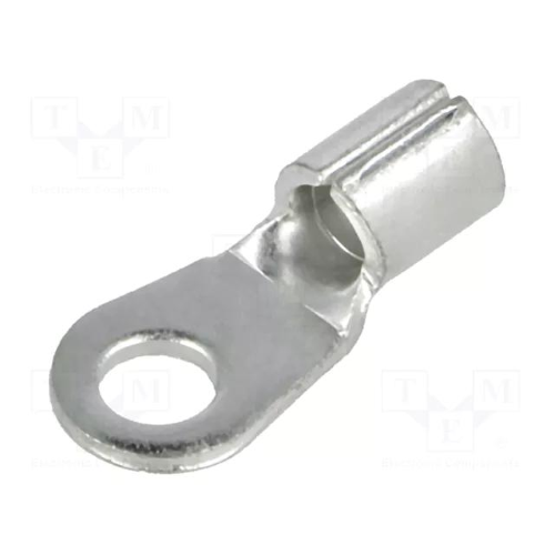 TERMINALE NUDO AD OCCHIELLO 6MMQ FORO 6 - CONF. 100PZ