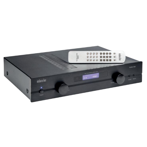 INDIANA LINE AMPLIFICATORE INTEGRATO 2X80W VERNICE NERA