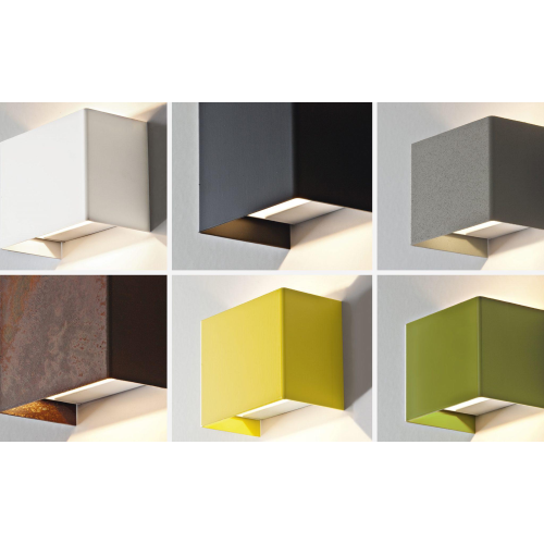 APPLIQUE TOB BIEMISSIONE LED 13W LUCE CALDA IP20 GRIGIO CEMENTO