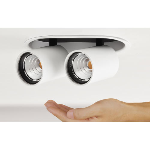 PLURIEL PLUS INCASSO LED 2X13W 3000K IP20 BIANCO