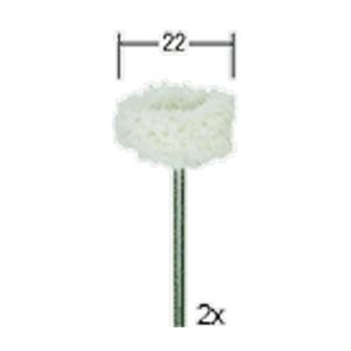 PROXXON DISCHI IN COTONE, 2 PEZZI, DIAM. 22MM