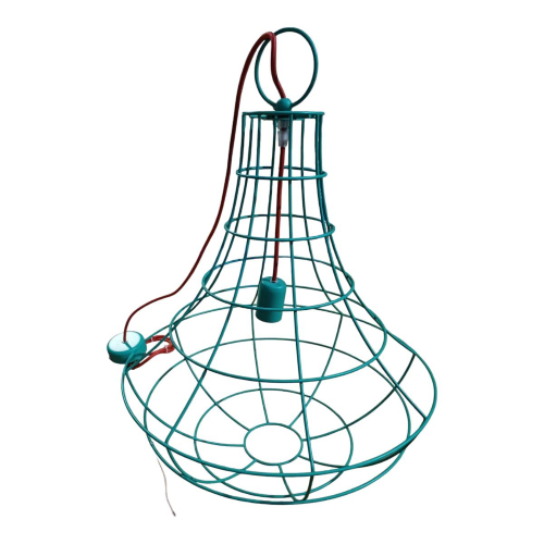 MASIERO LAMPADA APPLIQUE A SOSPENSIONE NIDO 46 VERDE