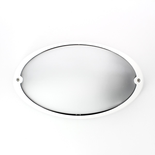 AIRY OVALE 300 - BIANCO - E27 MAX 1X60W - DIFFUSORE VETRO SATINATO