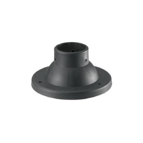 BASAMENTO - BASE DI FISSAGGIO PALO POST Ø170 MM  NERO