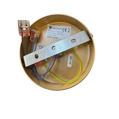 MARCHETTI DOME SOSPENSIONE BIANCO 8W LED 3000K IP.20 95CM (PRODOTTO ESPOSIZIONE)
