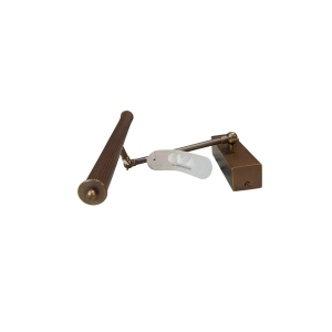 APPLIQUE LED A PARETE OTTONE ANTICATO
