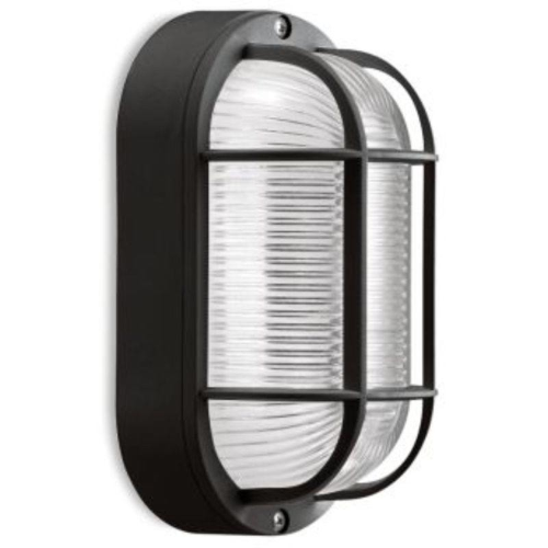 TARTARUGA OVALE 200 CON GABBIA E27 NERO