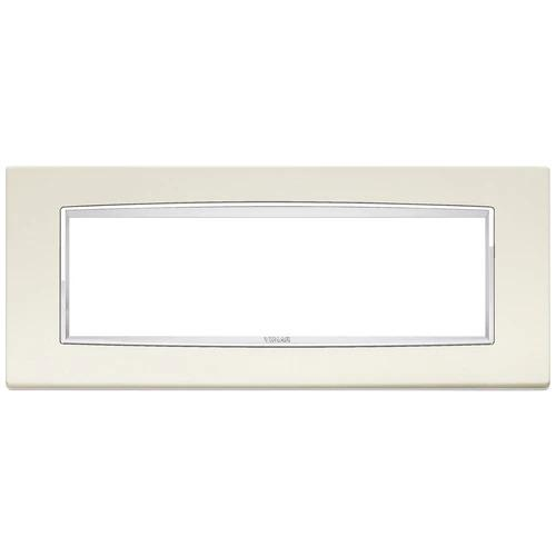 VIMAR EIKON - PLACCA CLASSIC 7M ARGENTO MIRROR