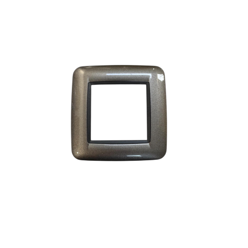 PLACCA ROUND 2M TITANIO METAL