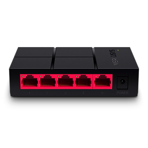 SWITCH DESKTOP GIGABIT 5 PORTE 10/100/1000MBPS MERCUSYS MS105G