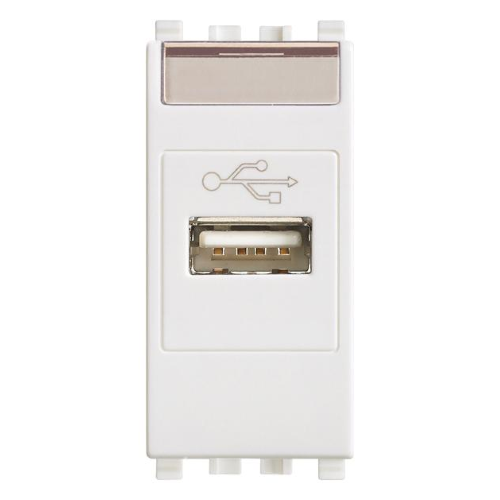 VIMAR EIKON - PRESA USB BIANCO