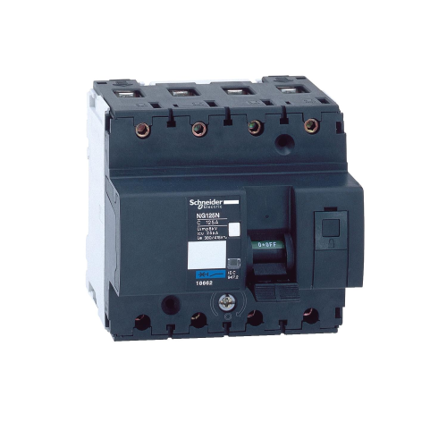 INTERRUTTORE MAGNETOTERMICO NG125N 4P C 80A 25KA