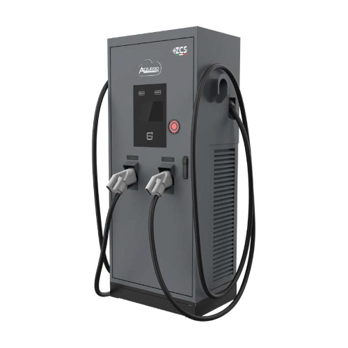 ZCS AZZURRO STAZIONE DI RICARICA DC 60KW POWER/DUAL - CONNETTORE DI RICARICA CHADEMO + CCS2 (CAVO 5 M INTEGRATO)