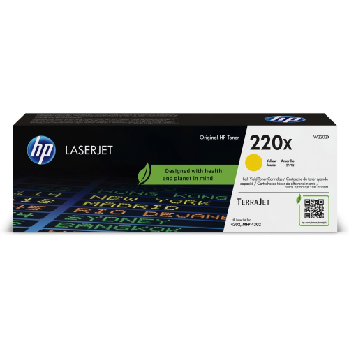 TONER ORIGINALE HP W2202X 220X GIALLO