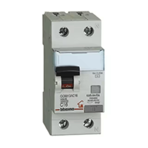 BTICINO BTDIN-RS - MAGNETOTERMICO DIFFERENZIALE AC 1P+N 30MA 32A 4 - GC8813AC32