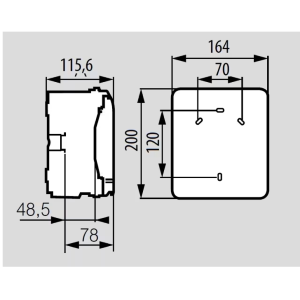 BTICINO IDROBOARD - CENTRALINO 6 MODULI IP65 - F107N6D