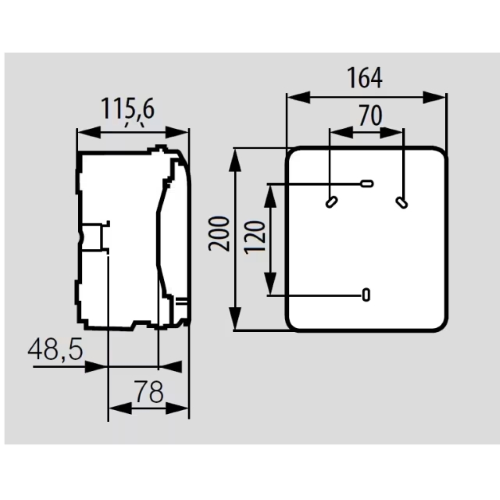 BTICINO IDROBOARD - CENTRALINO 6 MODULI IP65 - F107N6D