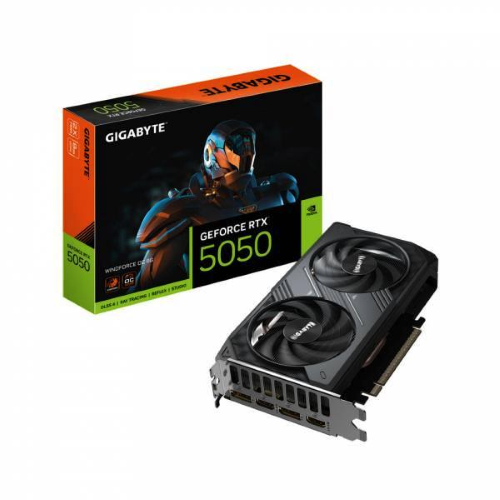SCHEDA VIDEO 8GB GIGABYTE GEFORCE RTX 5050 8GB WINDFORCE OC 8G
