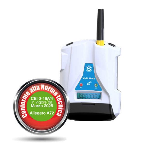 SENECA MYALARM2-CEI - UNITA' GESTIONE TELEDISTACCO 4G CON ANTENNA ESTERNA 