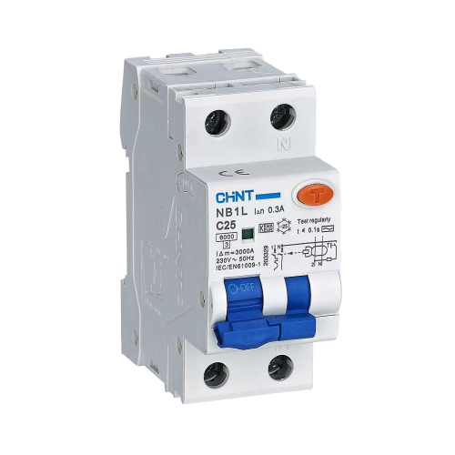CHINT CHT180332 - INTERRUTTORE MAGNETOTERMICO C32 2P+N NB1-63/C32-2P-6 -INT MT 2P 32A CURVA C 6 - 180332